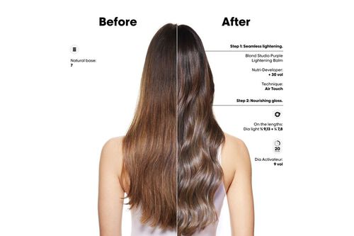 Blond Studio Purple Lightening Balm Bonder Inside - L'Oréal Professionnel Colour | L'Oréal Partner Shop